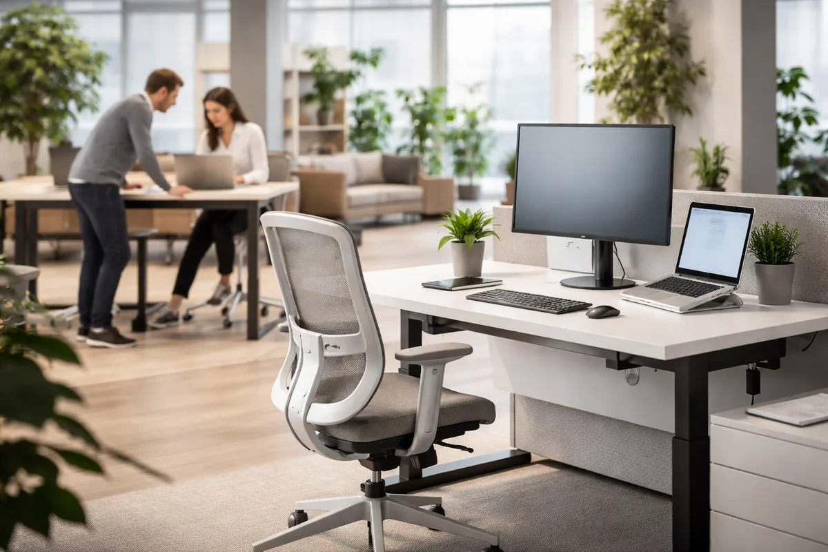 L'importance de l'ergonomie dans les environnements de travail flexibles