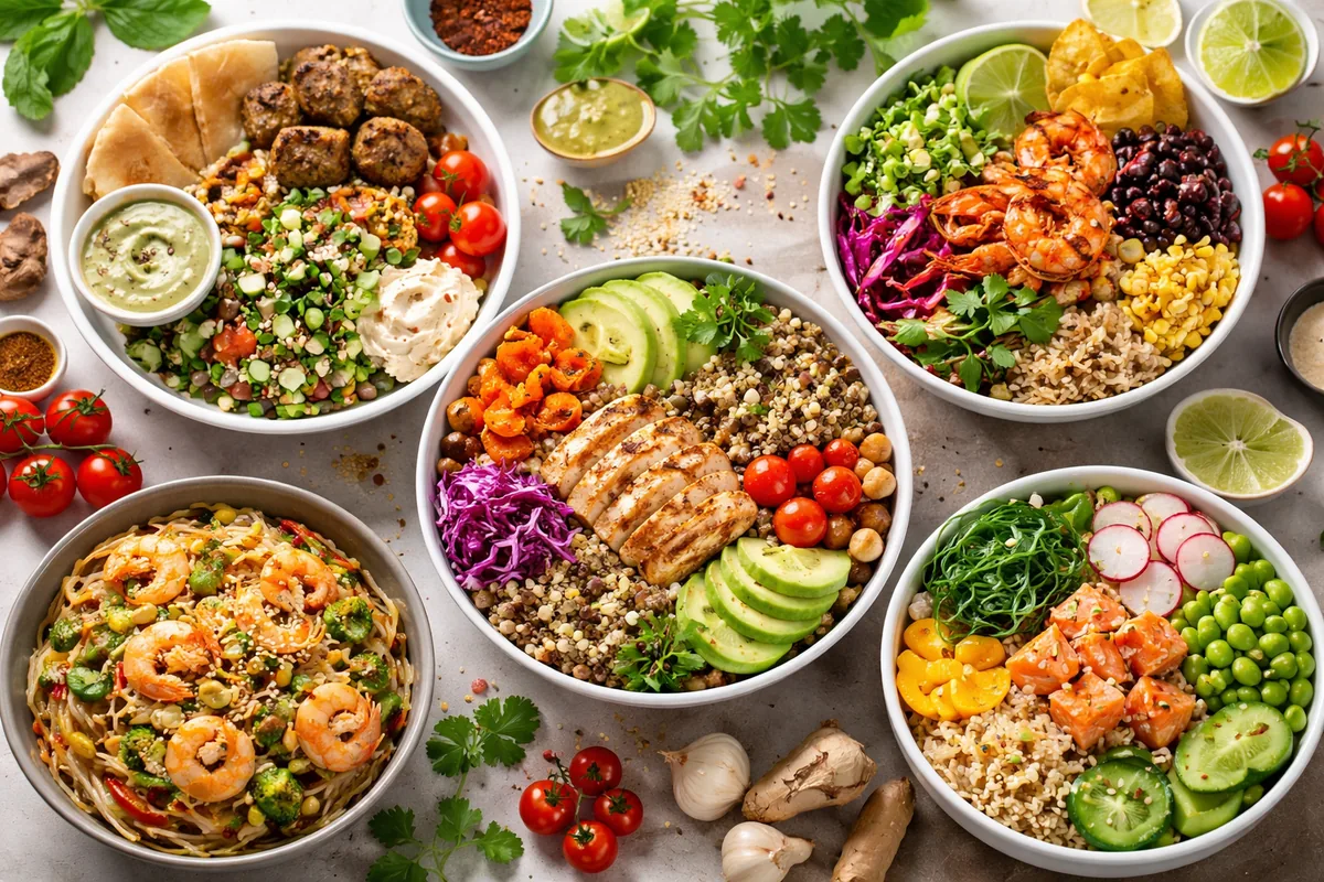 Comment savourer la cuisine du monde à travers des plats sains et équilibrés