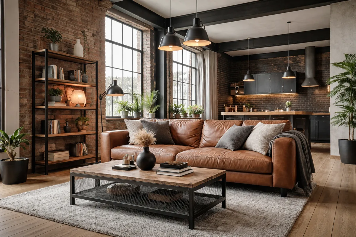 Quels éléments de déco industrielle utiliser pour un intérieur élégant