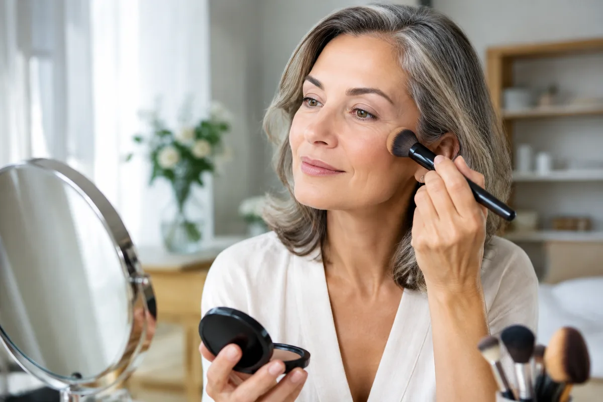 Comment choisir une routine de maquillage pour une peau mature sans effet masque ?